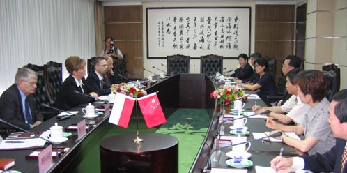 Wizyta Minister Anny Kalaty w Chinach